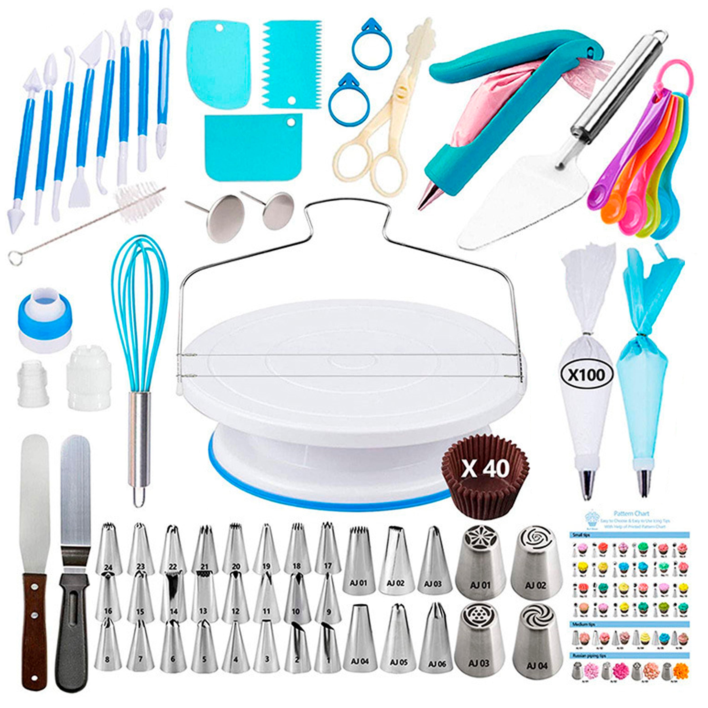 Kit de Utensilios para Repostería 207 Piezas