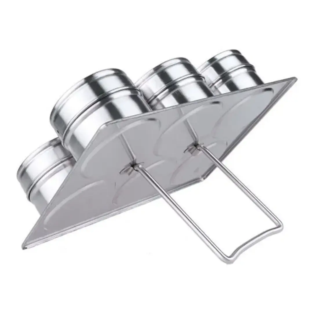 Organizador Condimentos Cocina 6 Piezas Frascos Especieros